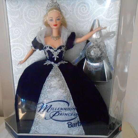 Vintage Millennium 2000 Princess Barbie Doll Mattel Special Edition #24154-NIB - Picture 3 of 7